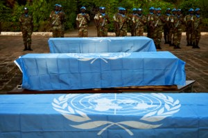 MINUSMA troops honor fallen comrades, November 2014